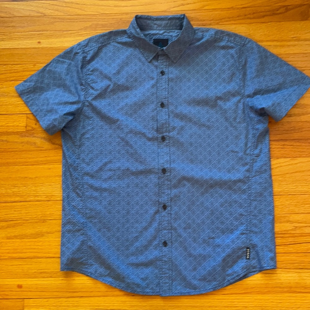 Prana blue shirt Large